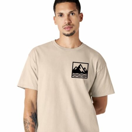 Créer son T-shirt en ligne - T-shirt Personnalisé 8 T-shirt personnalisé coton épais unisexe beige
