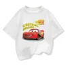 T-shirt Cars McQueen enfant – coton doux et confortable