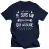 T-shirt Je suis un beau papa qui assure | Coton unisexe humour