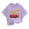 T-shirt Cars McQueen enfant – coton doux et confortable