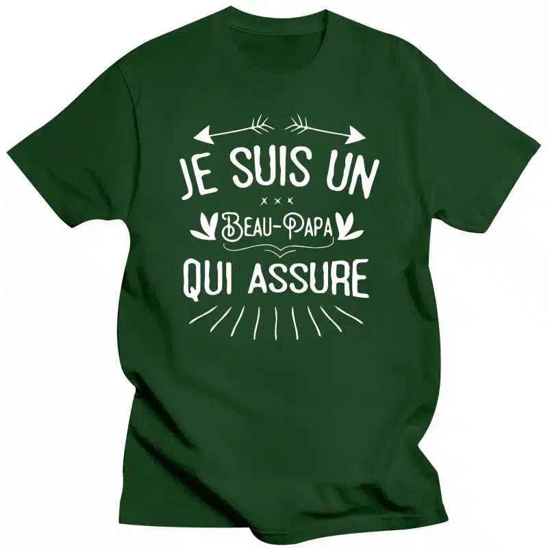 kf-S70e7af207f0a4b0fa2955f4fb3c223b51-T-shirt-pour-hommes-et-femmes-JE-SUIS-UN-BEAU-PAPA-appelle-I-ASSURE