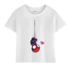 T-shirt Spiderman enfant en coton – idée cadeau Marvel