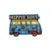 Patch brodé hippie Van | Thermocollant et original