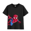 T-shirt Spiderman enfant en coton – idée cadeau Marvel