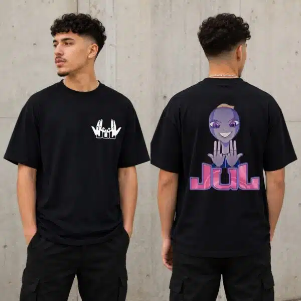 t-shirt jul porté