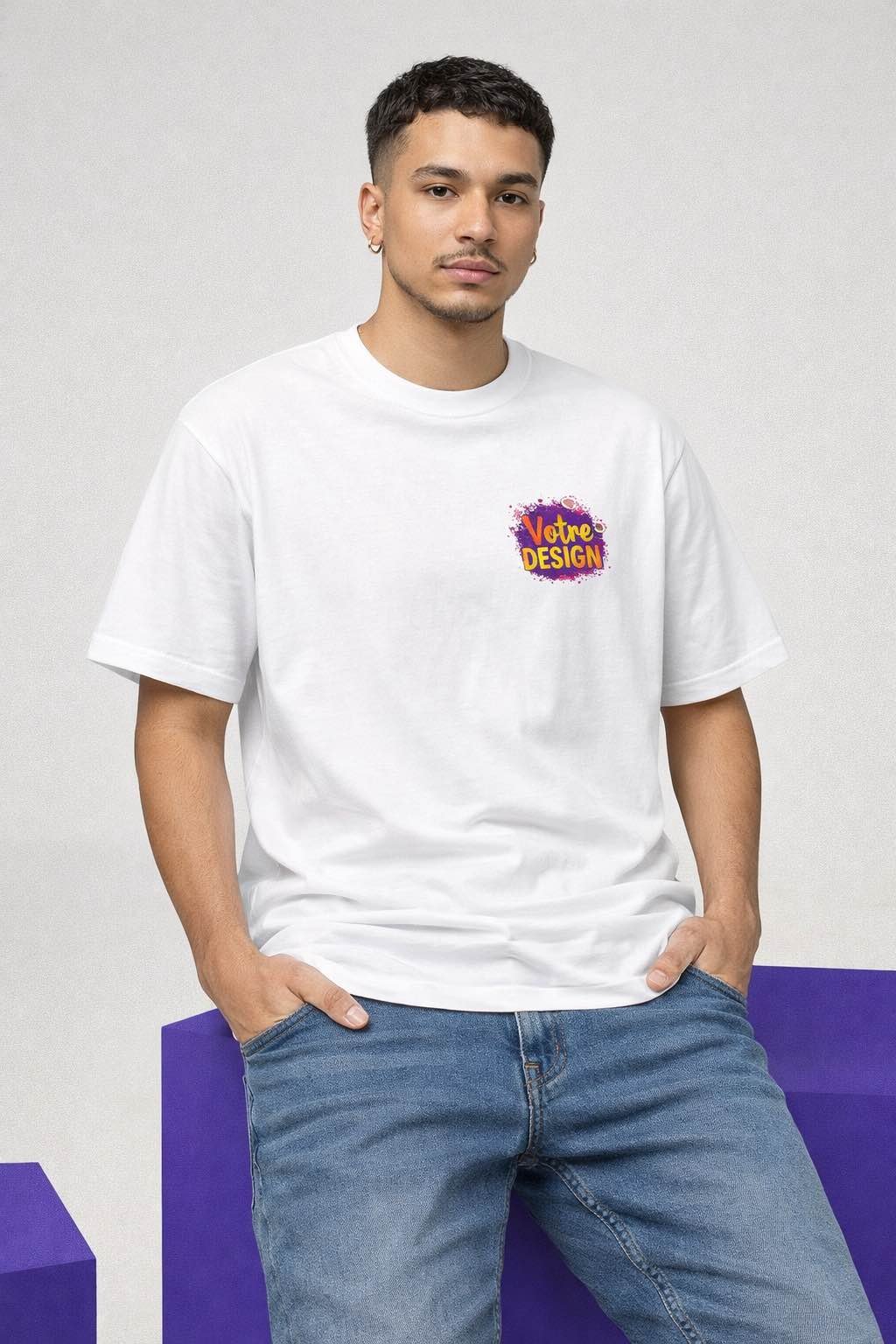 T-shirt personnalisé homme