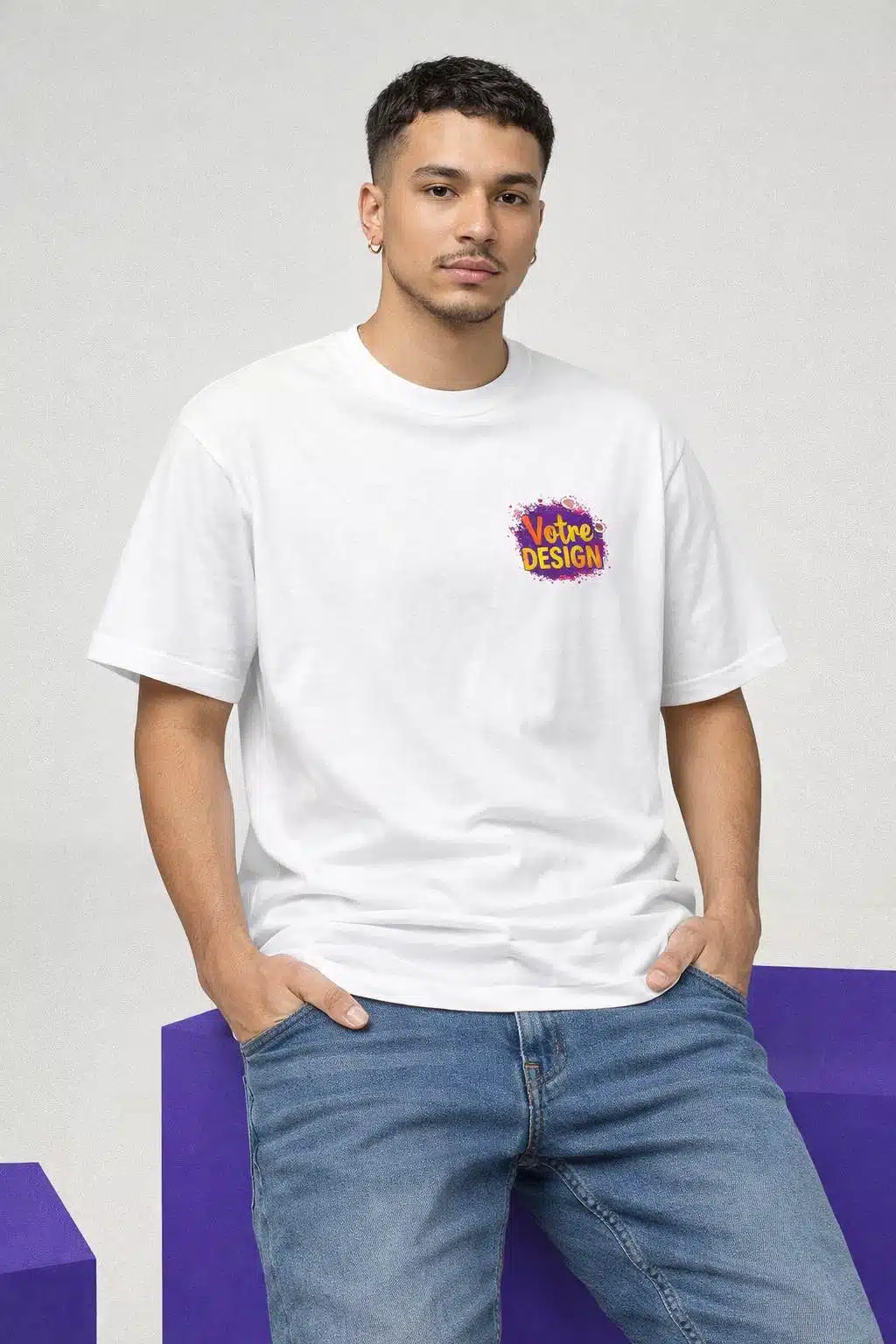 T-shirt personnalisé homme