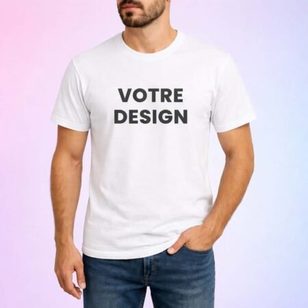t shirt personnalisé homme pas cher