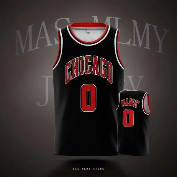 Maillot de basket-ball personnalisé Chicago