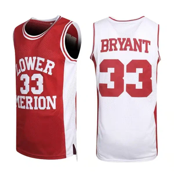 Maillot de basket-ball Low Merion 33 Bryant