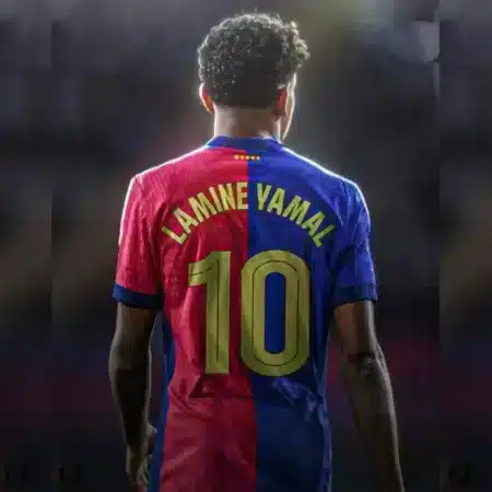 Maillot foot Lamine Yamal