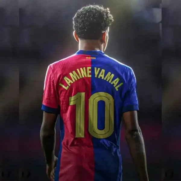 Maillot foot Lamine Yamal