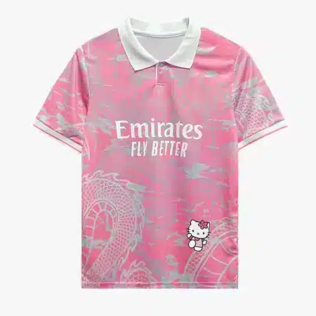 Maillot foot Emirates Hello Kitty