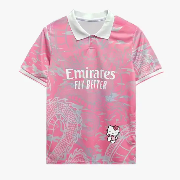 Maillot foot Emirates Hello Kitty