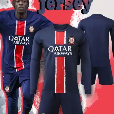 Ensemble foot PSG manches longues