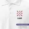 polo personnalisable broderie couple