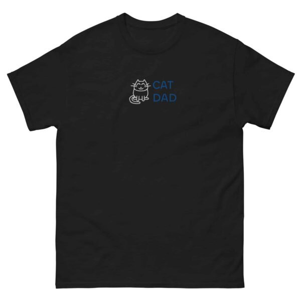 T-shirt chat personnalisé prénom Cat Dad