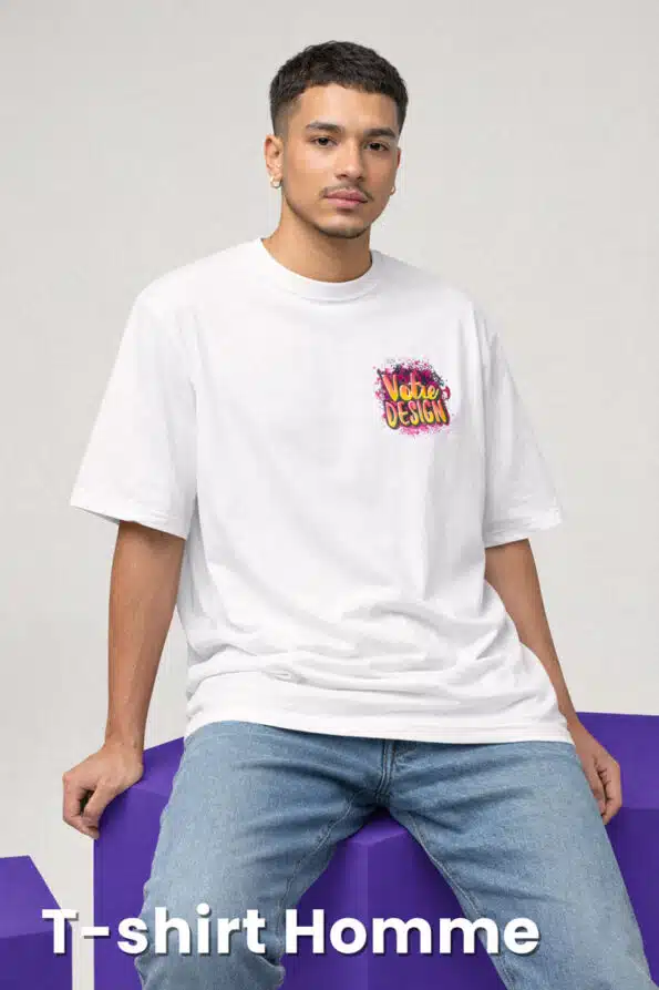 T-shirt personnalisé homme