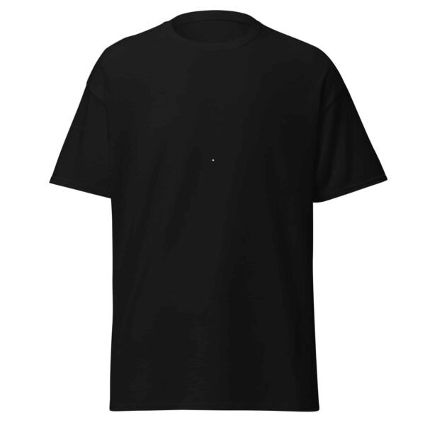 T-shirt personnalisé grande taille noir face
