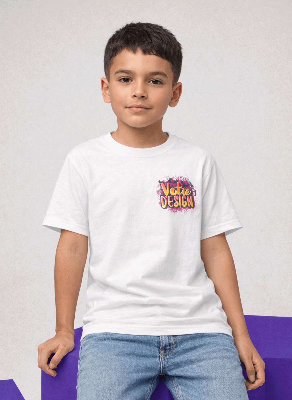 T-shirt personnalisé enfant