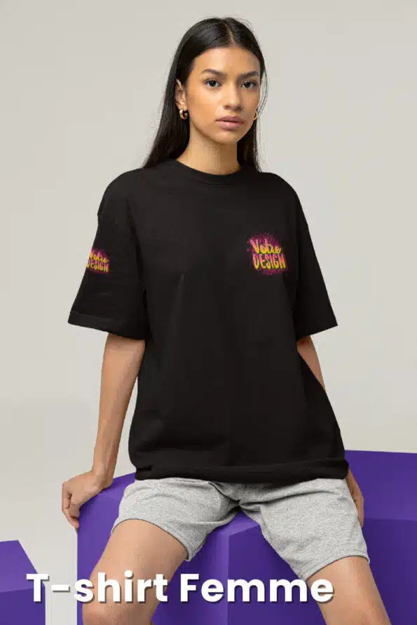 T-shirt personnalisé femme