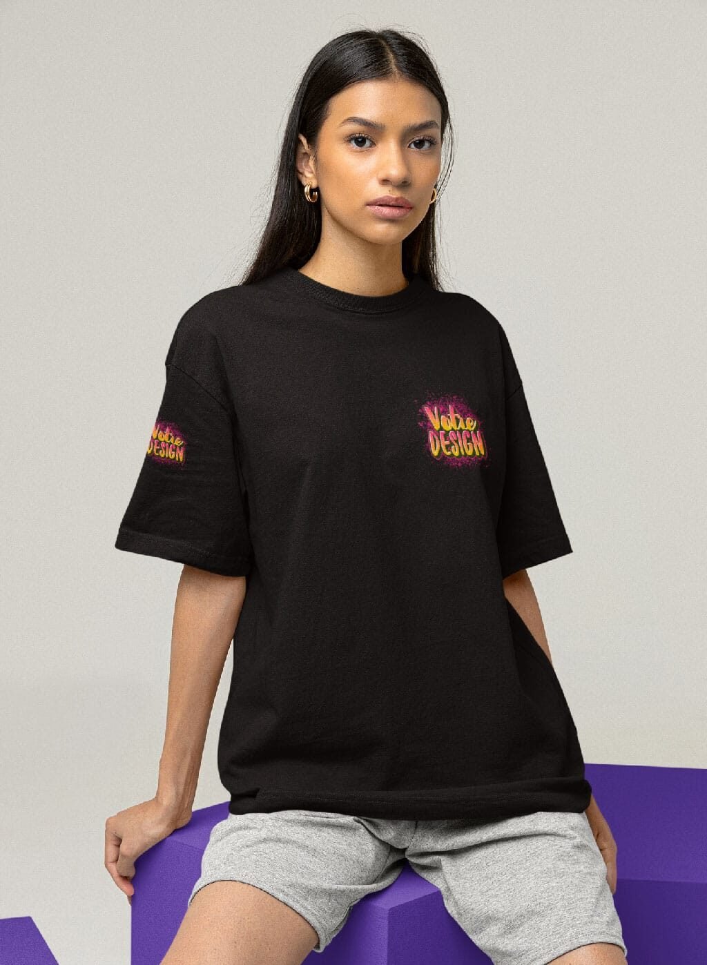 T-shirt personnalisé femme