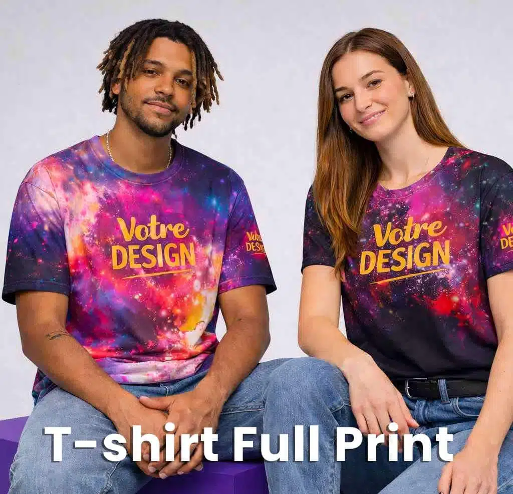 T-shirt personnalisé Full Print