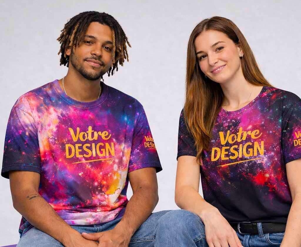 T-shirt personnalisé Full Print