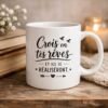 Mug personnalisable texte
