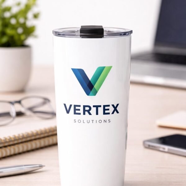 Mug transportable personnalisable logo entreprise