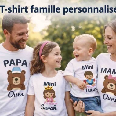 T-shirt fête des pères personnalisé : 20 idées de cadeaux originaux