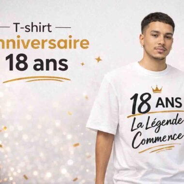 T-shirt anniversaire personnalisé : 20 idées pour créer un tee shirt unique