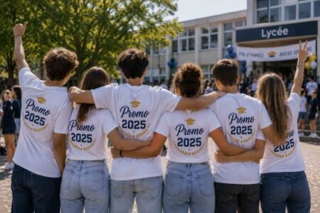 T-shirts personnalisés groupe — dès 15 pièces | Créer son T-shirt