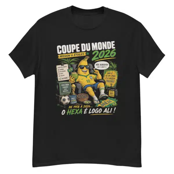 T-shirt Humour Brésil
