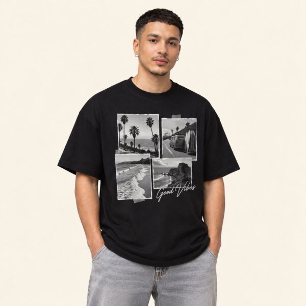 t-shirt oversize personnalisé coton épais