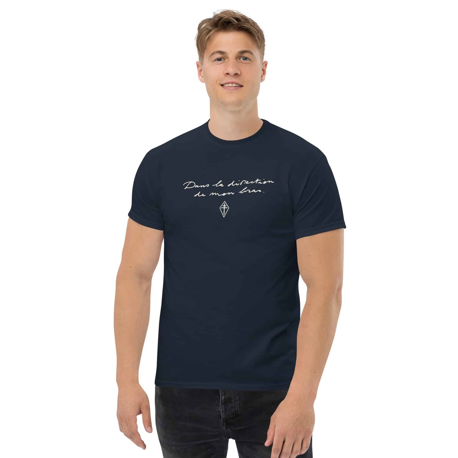 unisex-classic-tee-navy-front-6a4f8b3dec24a.jpg
