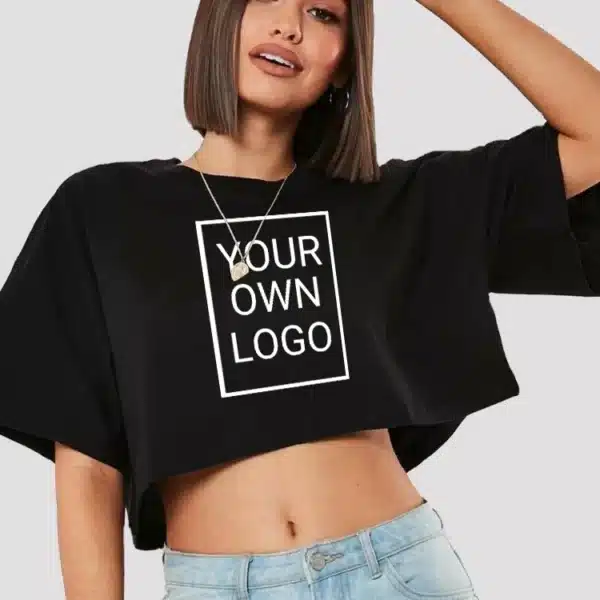 Crop Top Oversize Personnalisable