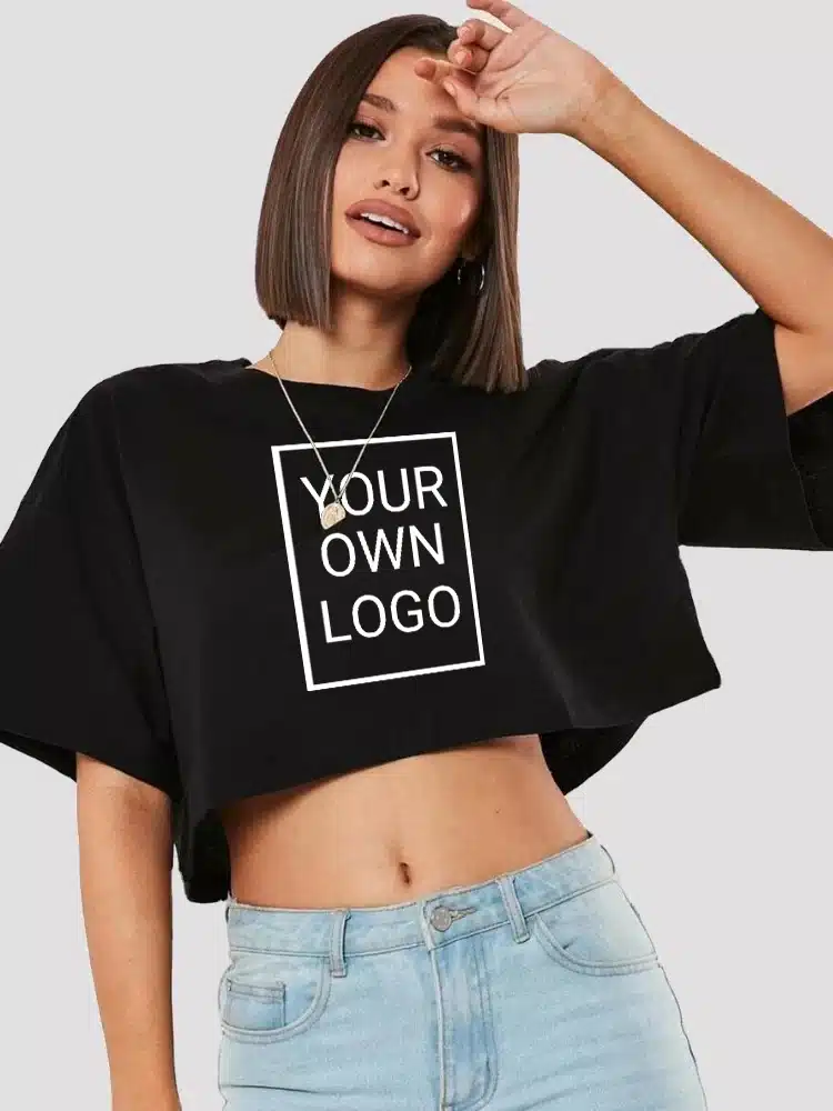 Crop Top Oversize Personnalisable