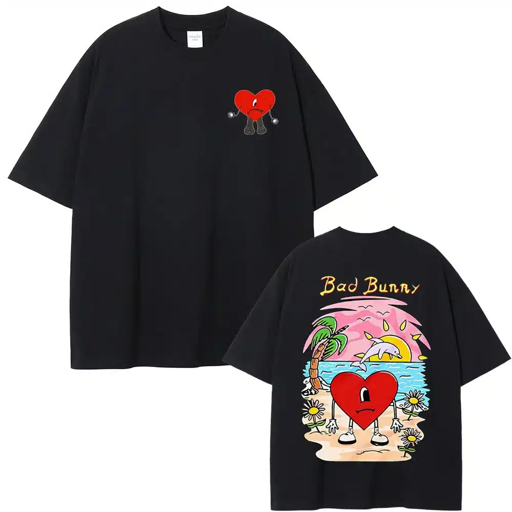kf-S22fa0409a0f0478495d2218bbc8863ddK T-shirt Bad Bunny
