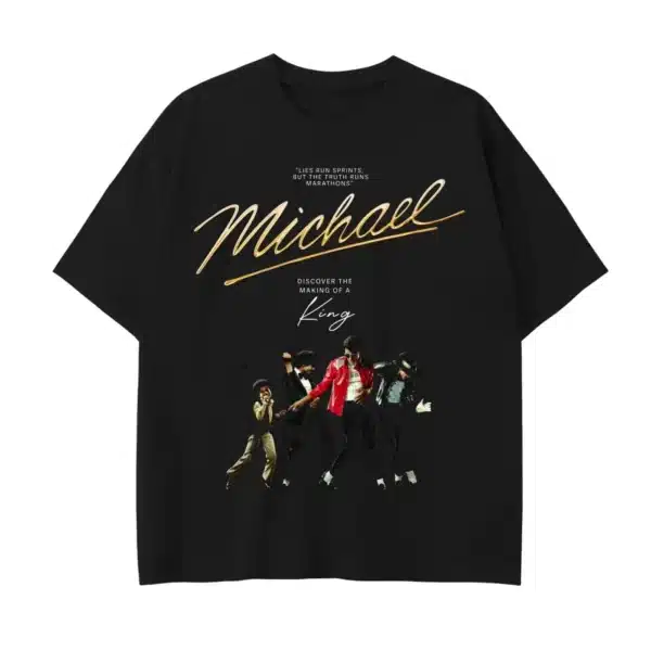 T-shirt "Michael" – Hommage au Roi de la Pop
