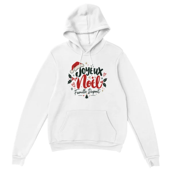 Sweat de Noël personnalisé famille