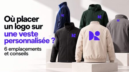 Où placer un logo sur une veste ?