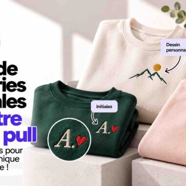20 idées de broderies originales à mettre sur un pull 2 Sweat 500 g/m² : qu’est-ce que ça change vraiment ?