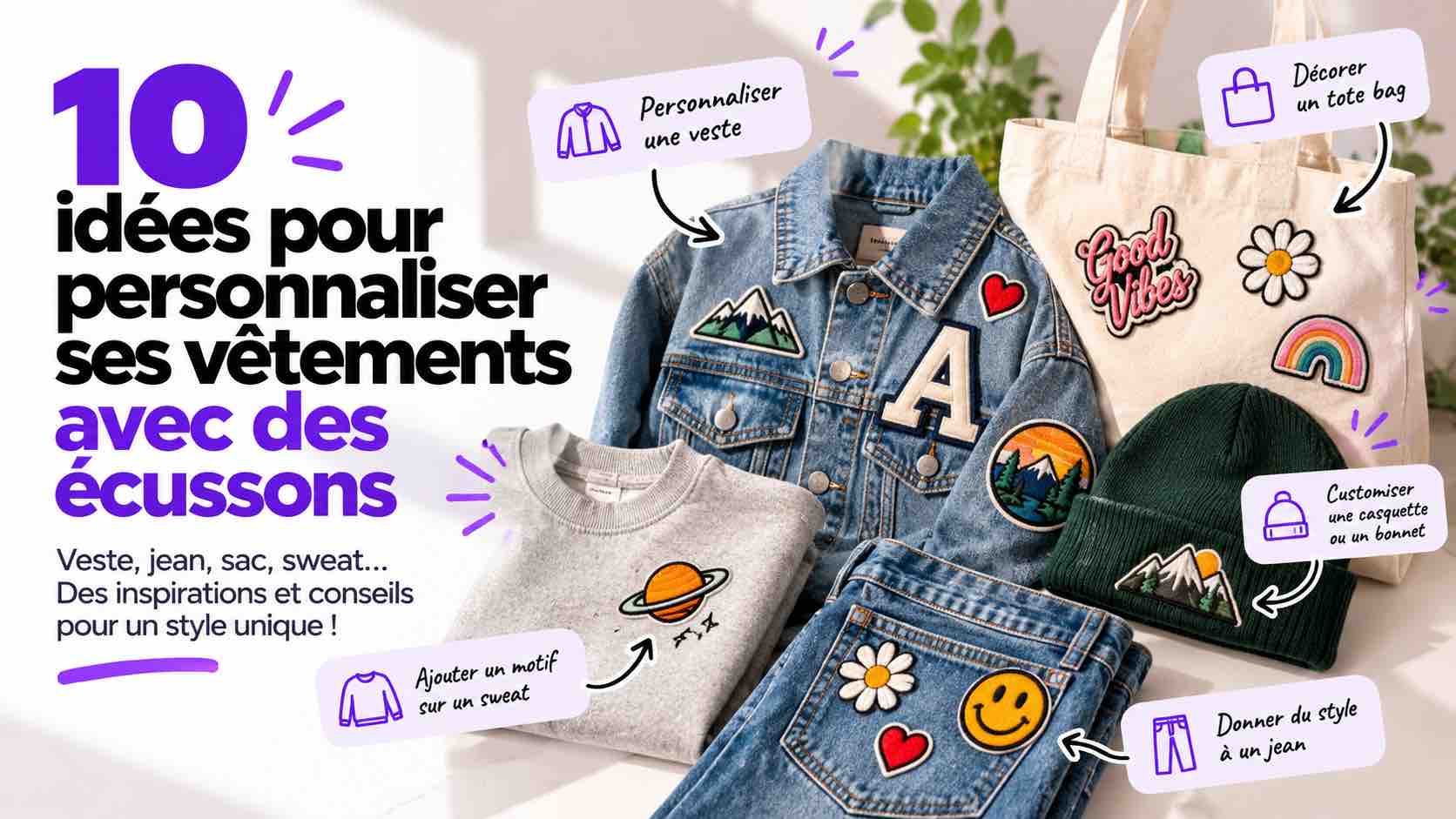 idees personnaliser ecussons brodes