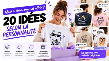 t-shirt original a offrir idees