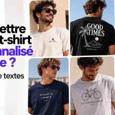 T-shirt personnalisé pour entreprise : pourquoi c’est un vrai outil de communication