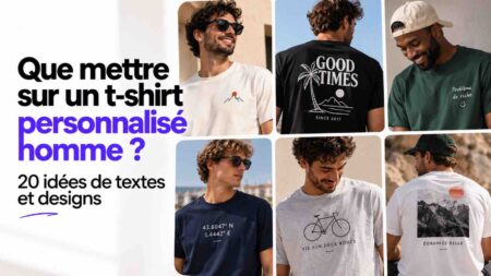 t-shirt personnalisé homme